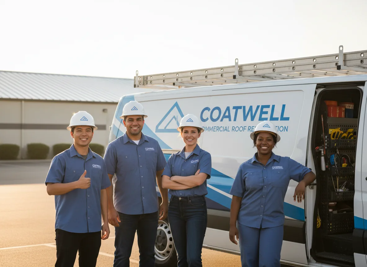 Commercial roof coating company in Gore Springs, MS